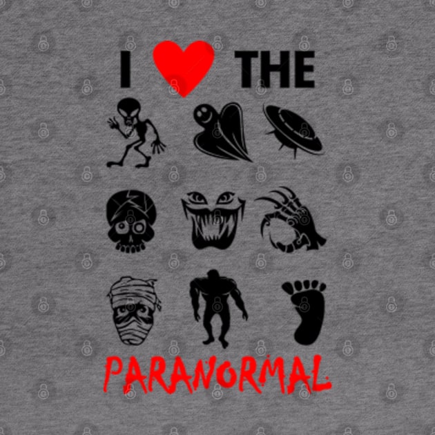 Paranormal The Unknown Slogan For Ghost Lovers Aliens Believer And Ghost Hunters by BoggsNicolas